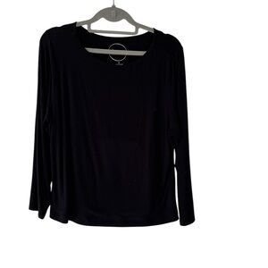Inc International Concepts Black Top Size XL